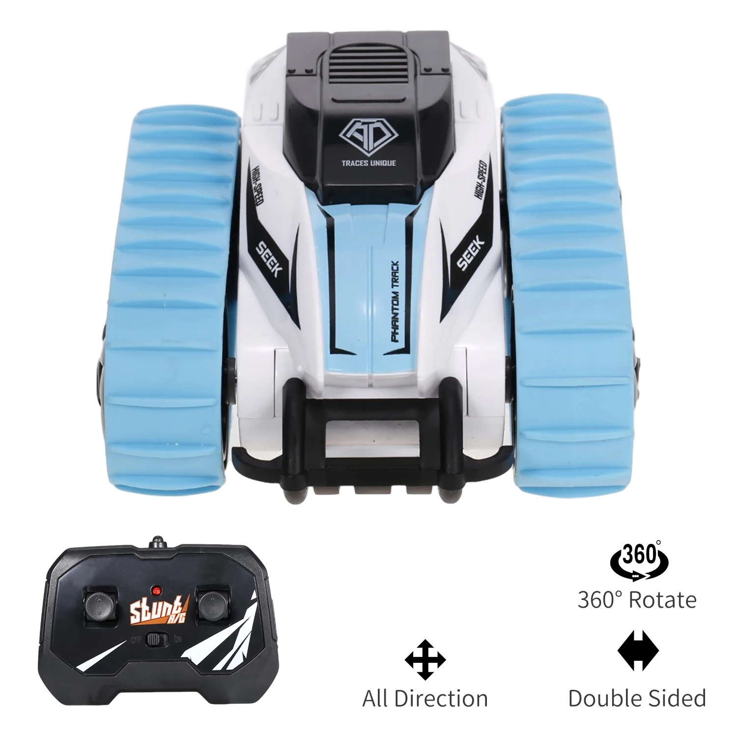 GoolRC RC Автомобиль 2 4G пульт дистанционного управления 4WD трюк автомобиль трек