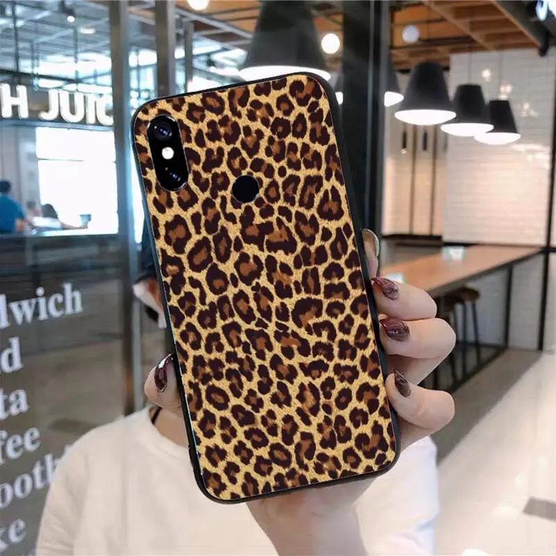 

Sexy leopard Phone Case For Xiaomi Redmi 7 8 9t 9se k20 mi8 max3 lite 9 note 9s 10 pro