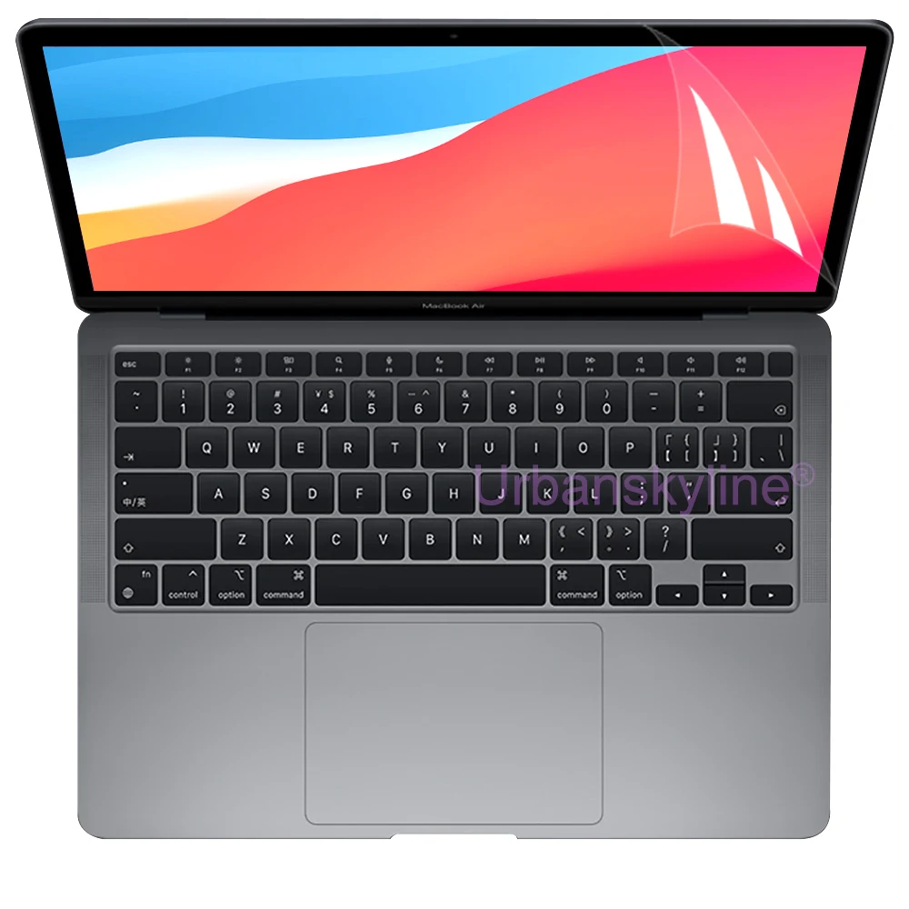 Защитная пленка для экрана MacBook Air 13 M1 11 Pro Touch Bar ID 15 16 12 HD прозрачная A2179 A2289 2020 2021 Retina
