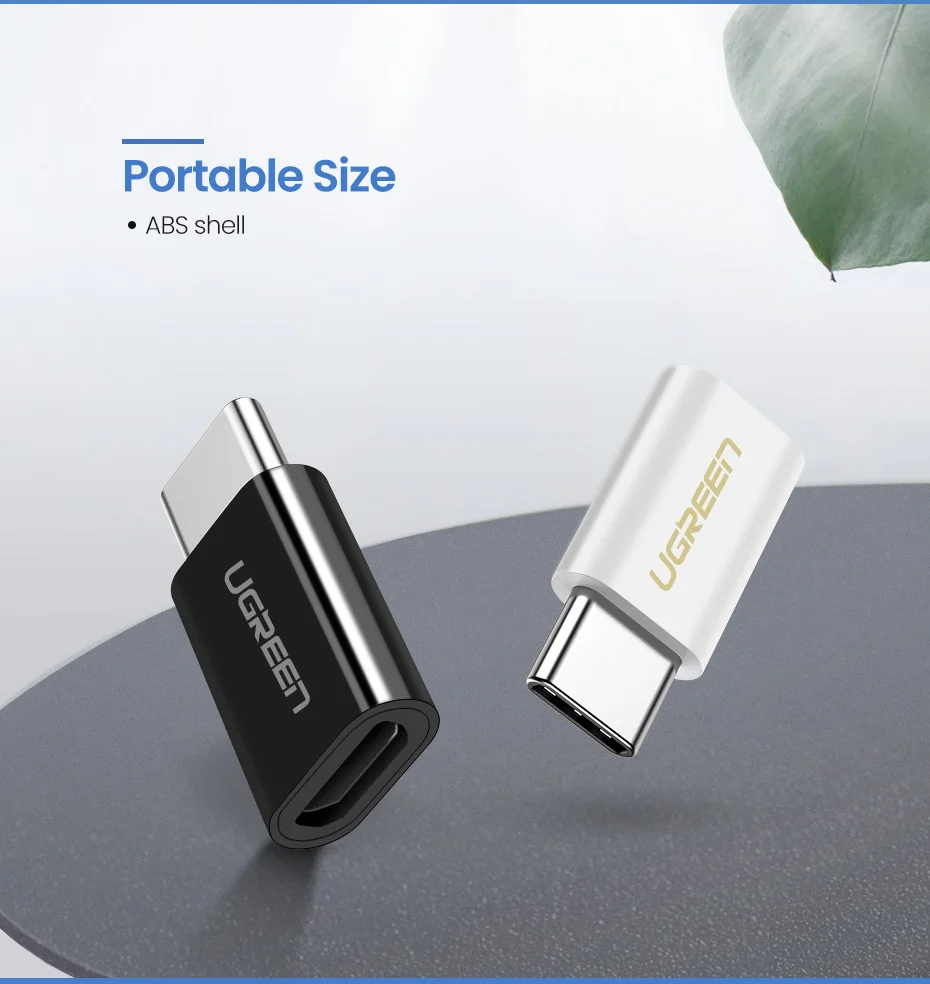 Ugreen USB адаптер USB C на Micro USB OTG Тип Кабеля C конвертер для Macbook samsung Galaxy S8 S9 huawei p20 pro p10 OTG адаптер