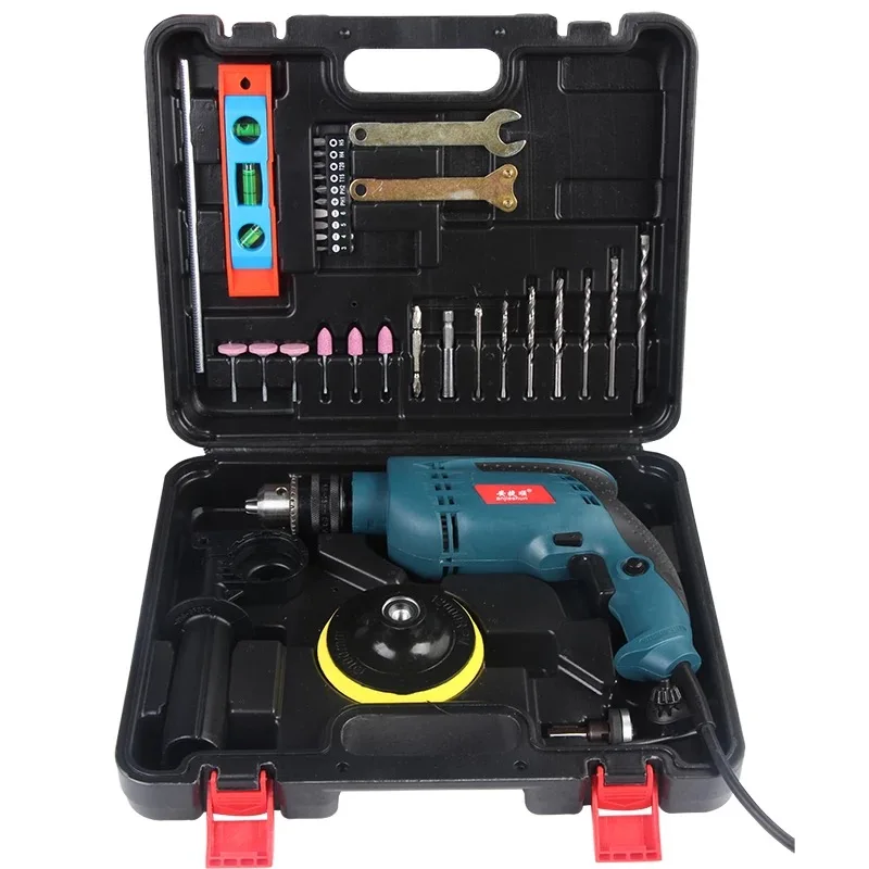 Ударная дрель Anjieshun 950 Вт многофункциональная ручная набор бытовых инструментов