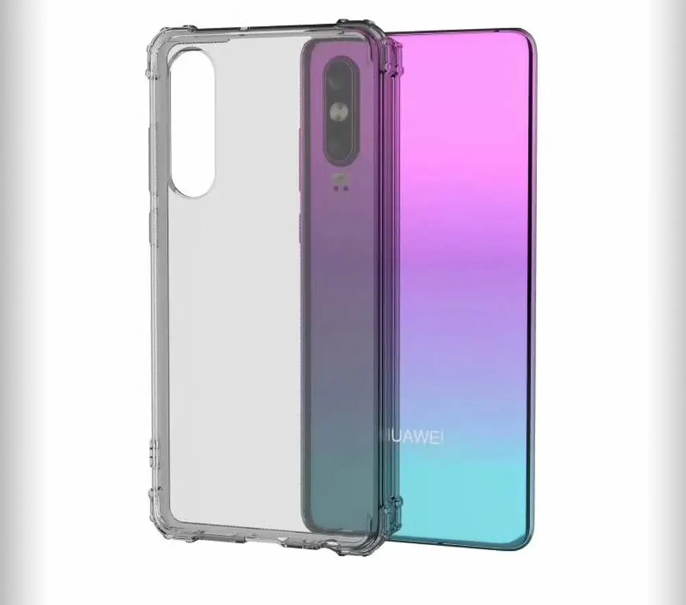 Роскошный противоударный чехол-подушка безопасности для huawei P10 P20 P30 Lite Plus Pro mate 10 20 Nova 3 3i 4 прозрачный мягкий кремний чехол 2