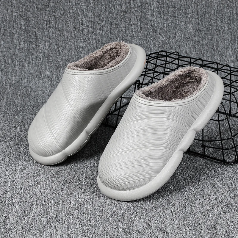 

Men Winter Slippers Home Shoes Ladies Indoor Plush Warm Floor Flat Soft Bottom Cotton Comfortable Bedroom Shoes for Wmoen Zapato