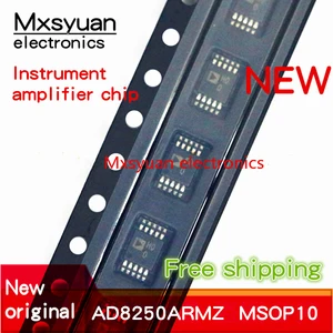1PCS/LOT AD8250ARMZ AD8250ARM AD8250 AD8250ARMZ-R7 HOO MSOP-10 New original instrument amplifier chip