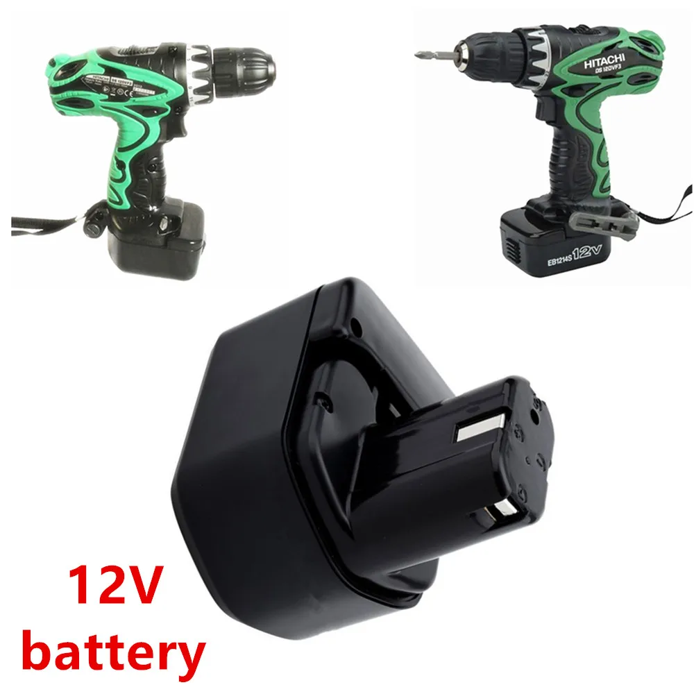 

12V para Hitachi EB1214S DS12DVF3 batera recargable 12V 6.8Ah Ni-MH Taladro Inalmbrico Batteria EB1212S EB1220BL EB1 2 vendido