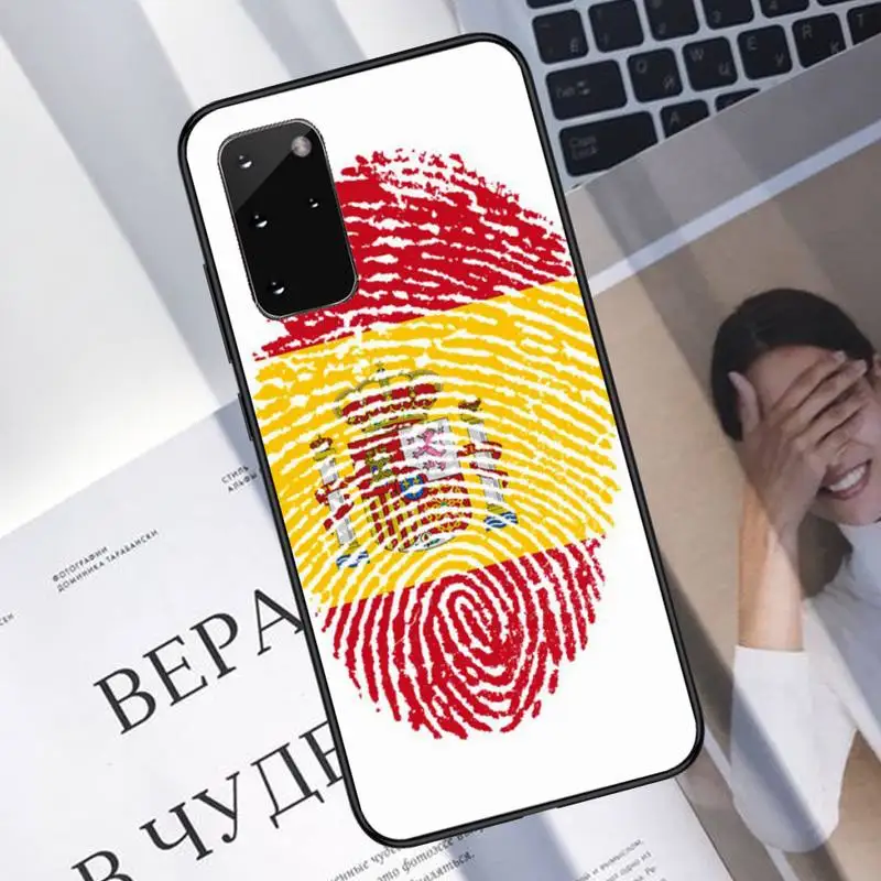 

Spain Spanish flag camp nou Phone Case for samsung galaxy s21 s20 fe s10 s9 s8 s30 note 20 10 ultra plus pro lite 5G coque