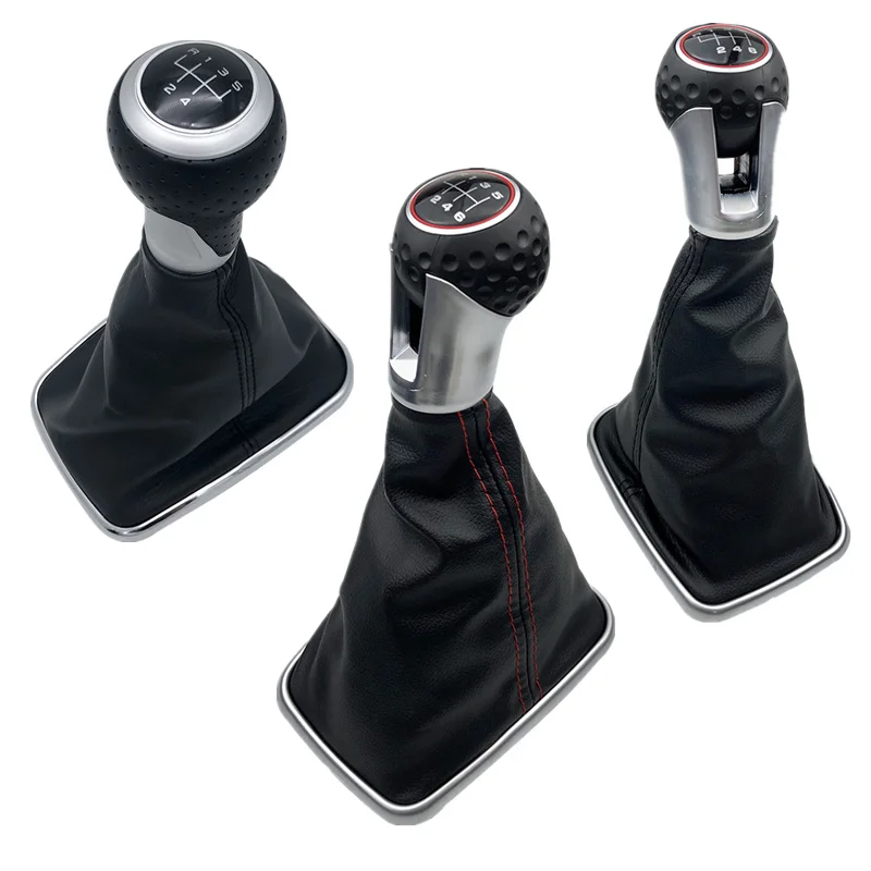 

For Volkswagen VW Golf 4 IV MK4 GTI R32 Bora Jetta 1999-2004 Car Gear Shift Knob Gaiter Boot Cover Case Collar Lever Shifter