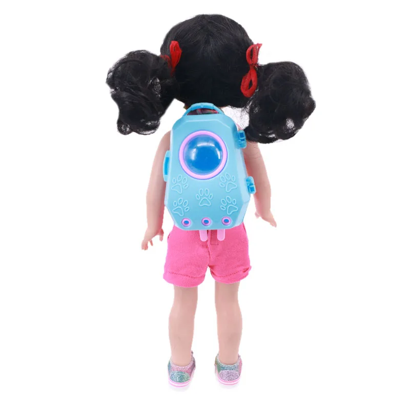 Синяя серия кукольная юбка пижам сумка для обуви 14 5 дюймов Wellie Wisher &amp 32-34 см Paola