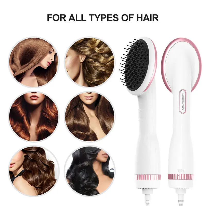 2 In 1 Pet Hair Dryer Comb Dog Cat Massage Quiet Grooming Machine Anion Wind Auto Straight 3 Modes | Дом и сад