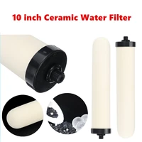 10 ceramic water filter candle activated carbon for desktop faucet water filter gravity purifier cleaning replacement part