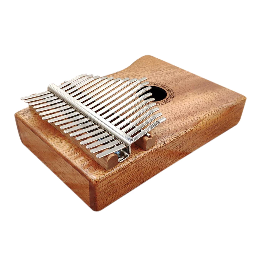 Пианино Kalimba Mbira 17 клавиш большой палец портативное пианино из массива дерева