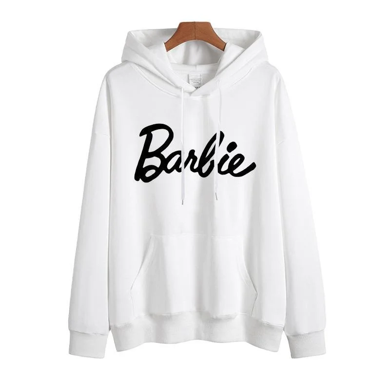 

2021 Autumn Winter Woman Letter Printing Sweatshirt Women Fashion Tops Thick Hoodie Clothes for Teens Fall Women Clothing