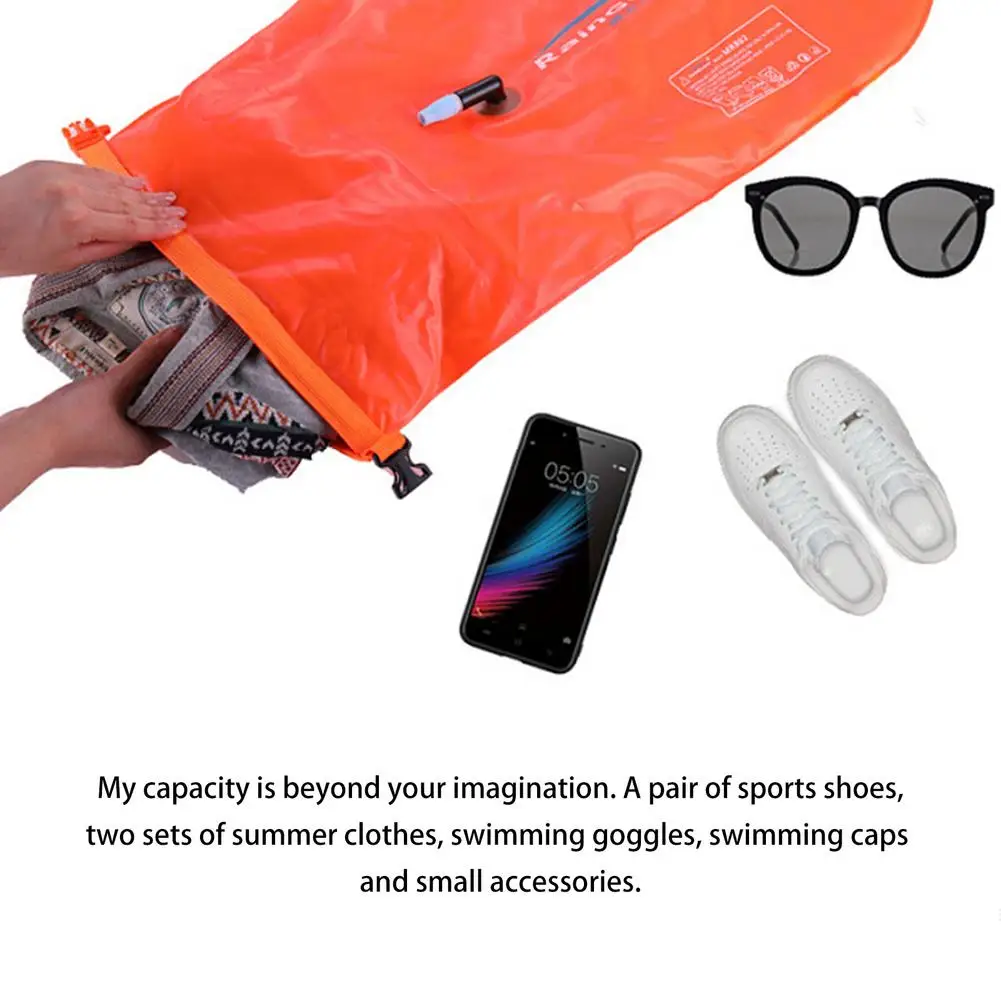 Водонепроницаемый плавающий поплавок с сухим мешком съемный