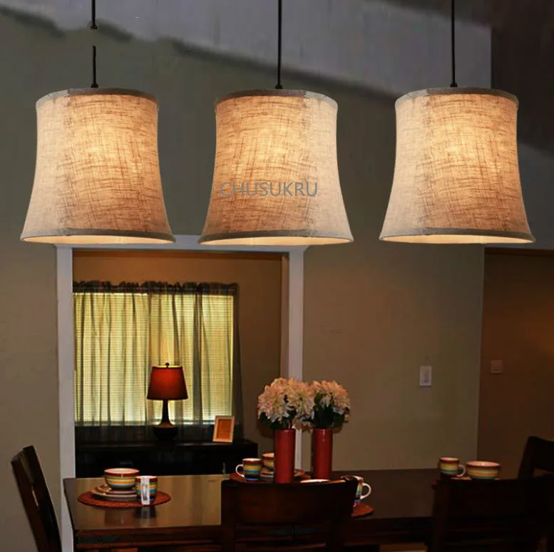 American rural industrial wind Pedant lamp Vintage LED light creative restaurant lamp lighting Bar Cafe light