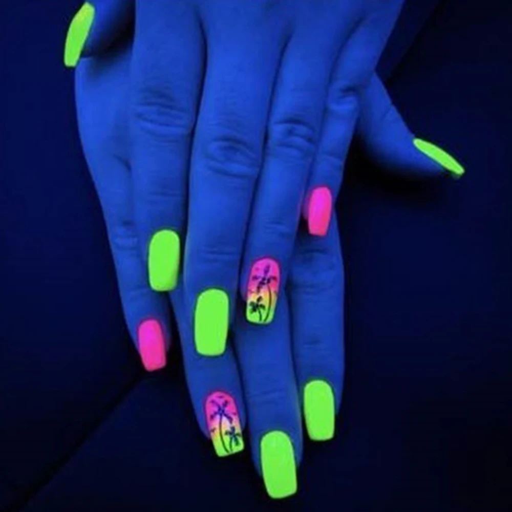 

Summer Super Ocean Wind Nail Foil Tropical Surf Beach Coconut Tree Style Nail Sticker Palm Tree Nail Sticker DIY Manicure Tool