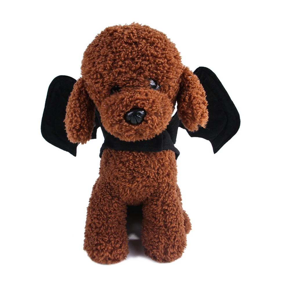 Dog Halloween Pet Clothes Bat Wings Cat Chest Strap For Medium Small Harnesses Fabric Vest Dogs Supplies 4 | Дом и сад