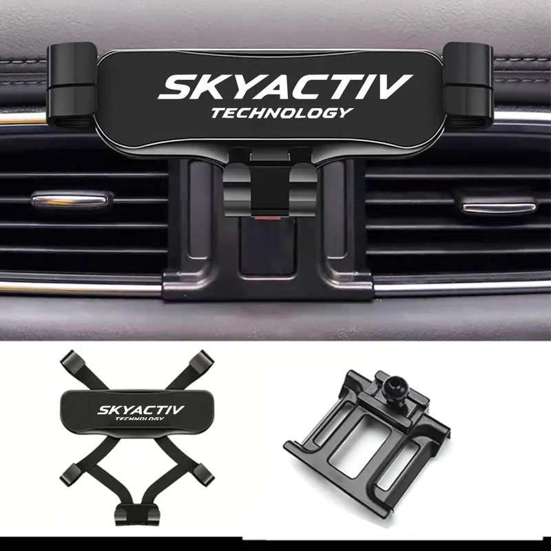 

Car Mobile Phone Holder Air Vent GPS Mounts Stand Gravity Navigation Bracket Car Accessories For Mazda CX5 CX8 CX 5 8 2017-2020