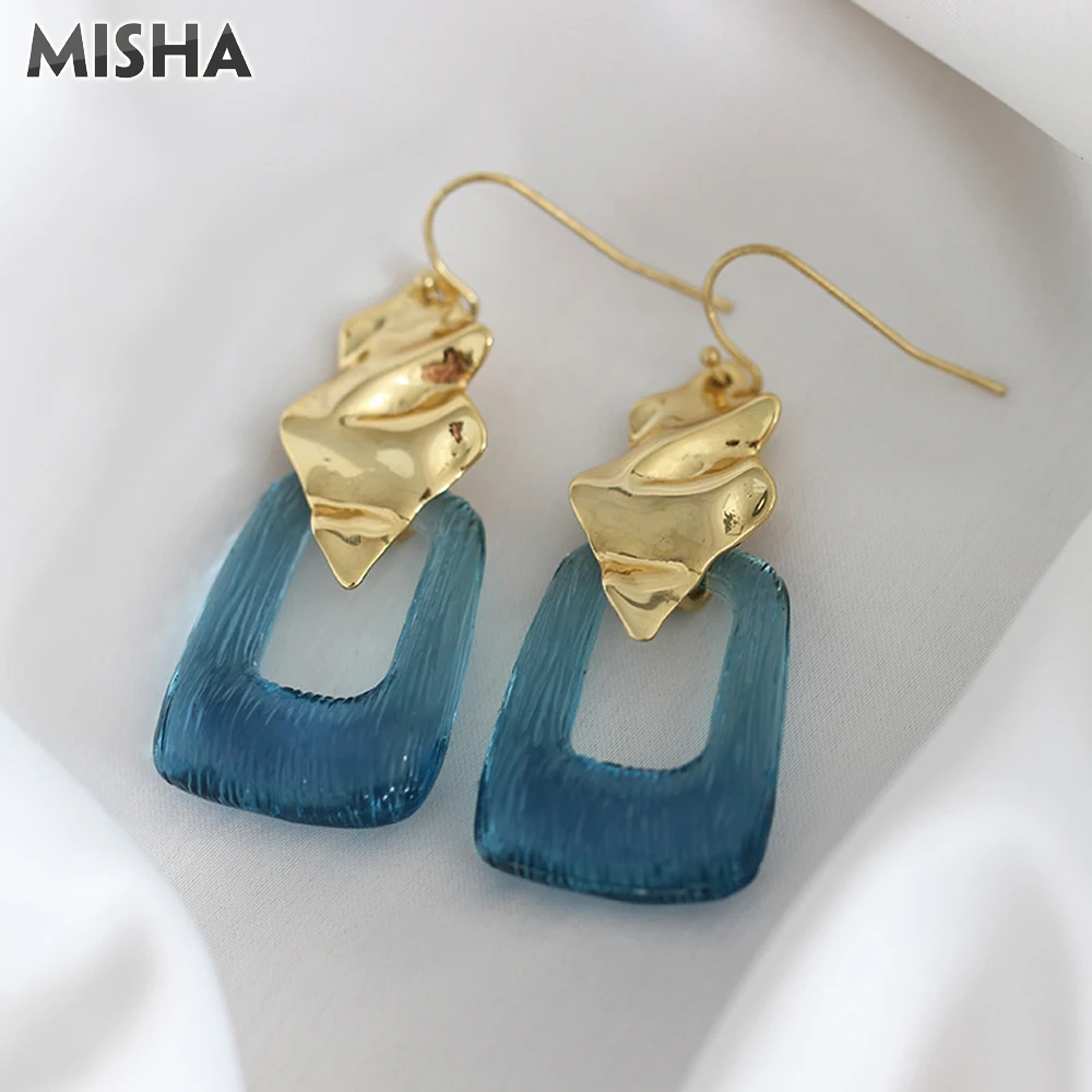Серьги MISHA Модная бижутерия для женщин серьги подвески ручной работы ювелирные