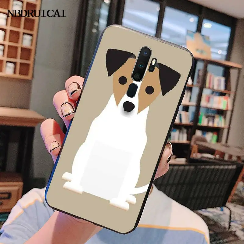 PENGHUWAN Джек Рассел терьер DIY чехол для телефона с рисунком в виде ракушки Oppo A5 A9 2020