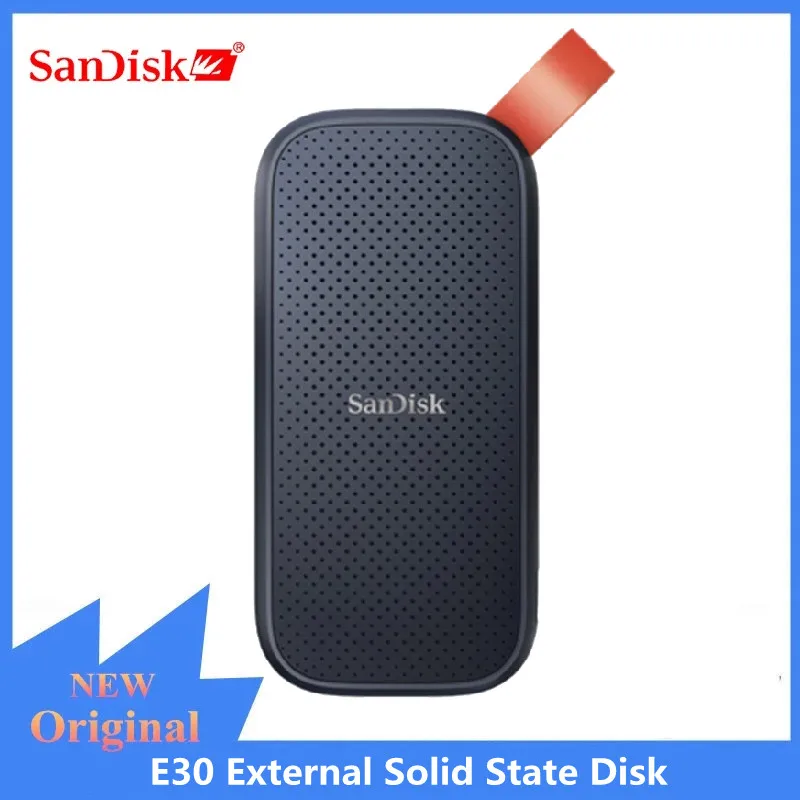 SanDisk E30 SSD 2TB 1TB 480GB External Solid State Disk 520M/S  USB3.1USB-C Mobile Hard Disk HDD Storage Devices Anti-fall