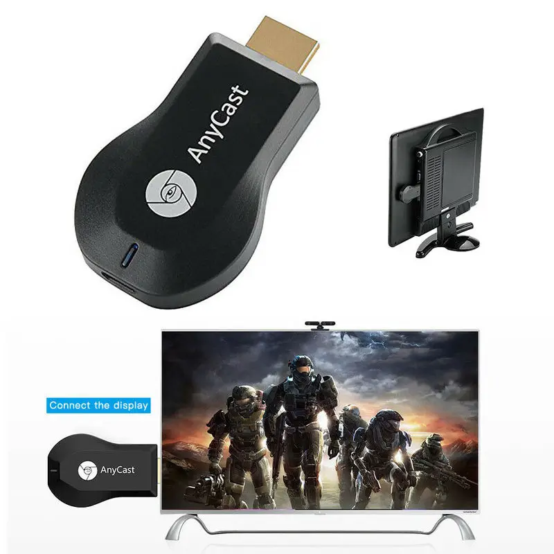 ТВ-флешка 4K Wi-Fi дисплей приемник HDMI конвертер Smart Digital TV USB видеозахват Mirascreen для