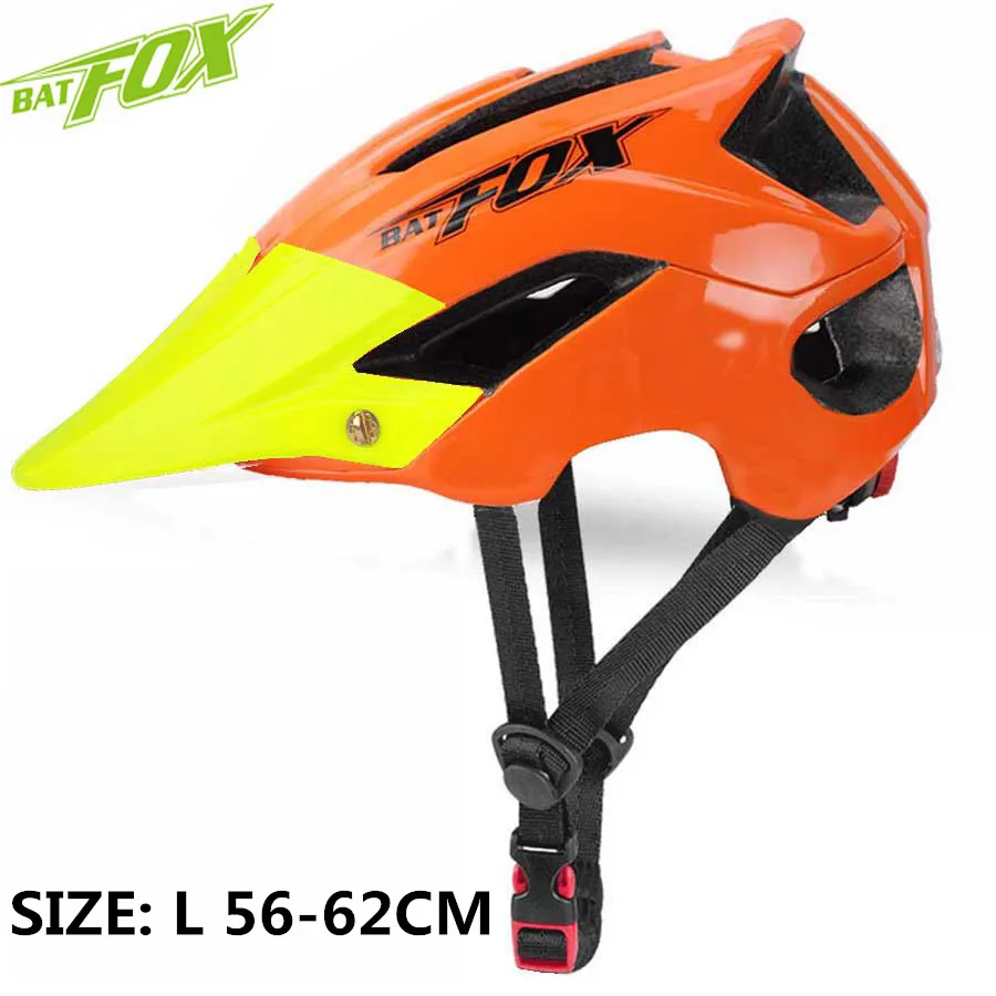 5002 BATFOX оранжевый велосипедный шлем MTB шлем casco bicicleta hombre capacete ciclismo велосипедная Кепка cinelli велосипедный шлем - Цвет: 5002