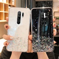 glitter phone case for xiaomi redmi 9 case bling glitter soft back cover for xiaomi redmi9 cases for redmi 9 case