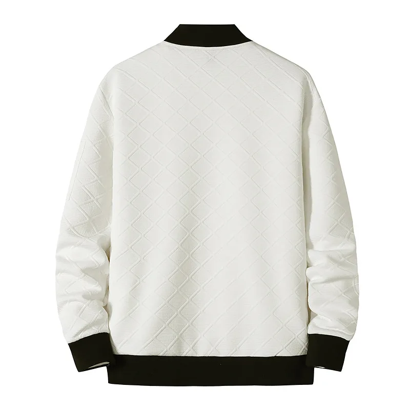 2021 на молнии со шнуровкой Мужская куртка весну и осень модный бренд Slim Fit куртки