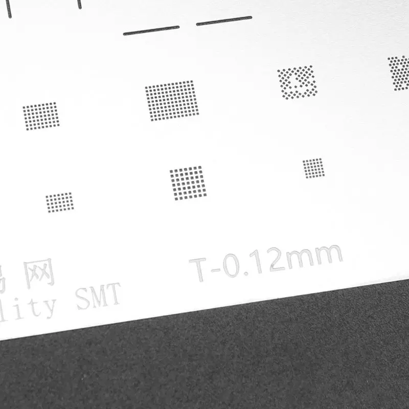 Трафарет A8 для выращивания ЦП Оловянная сетка трафарет реболлинга BGA iPhone