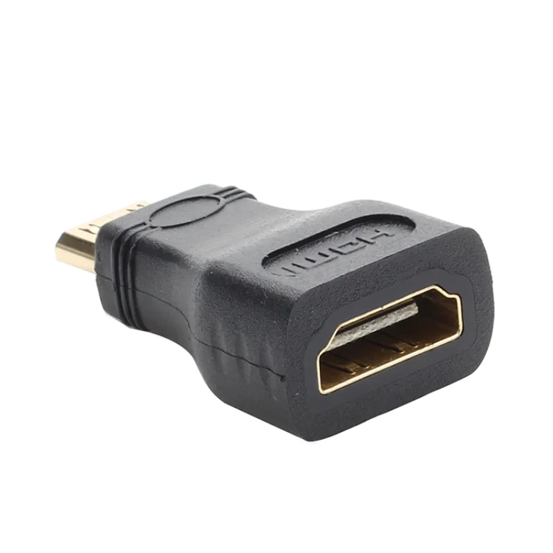 

HD Mini Male HDMI-compatible To Standard HDMI-compatible Female Extension Adapter Female To Male F-M HDMI-compatible Converter