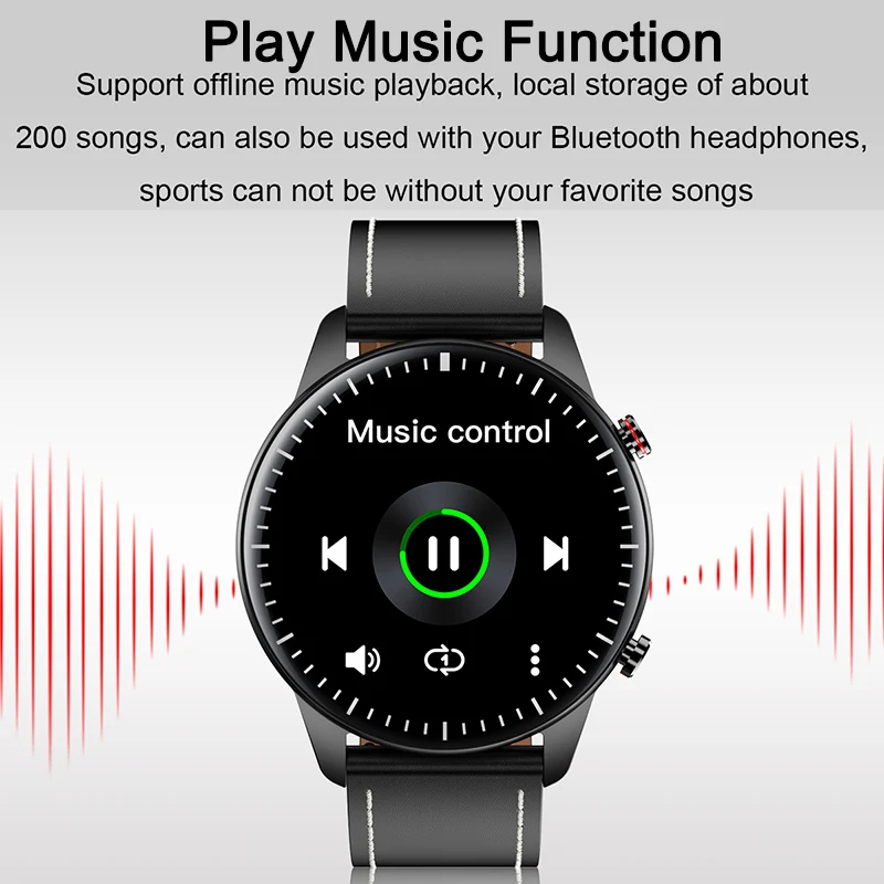

2021 Bluetooth Call Smartwatches Men Women Music Watches Fitness Bracelet Heart Rate Monitor Sport Smart Watch For Android iOS