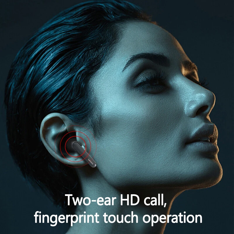 Беспроводные наушники Lenovo HT28 TWS Bluetooth 5 0 глубокие басы HD стереогарнитура