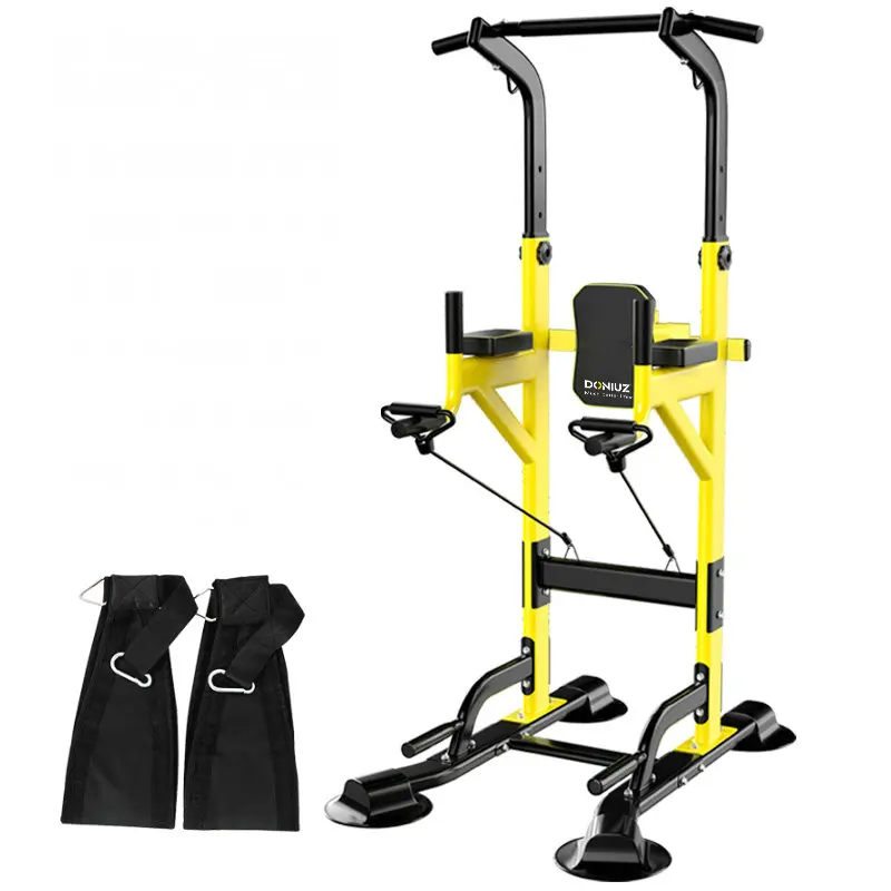 

Горизонтальные одиночные параллельные планки с ремнями, многофункциональное фитнес-оборудование, весовой скамейка для детей и взрослых