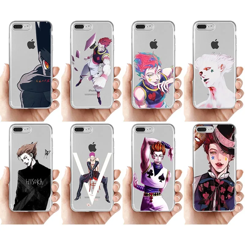 Чехол для телефона с аниме Hunter X hunter Hisoka Huawei Mate 10 20 30 P9 P10 P20 P30 Lite Plus Pro прозрачный