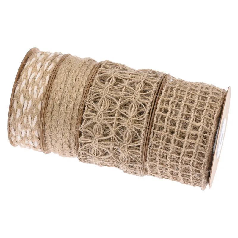 Новая полоя пеньковая лента в подарок украшение для садоводства плетеная