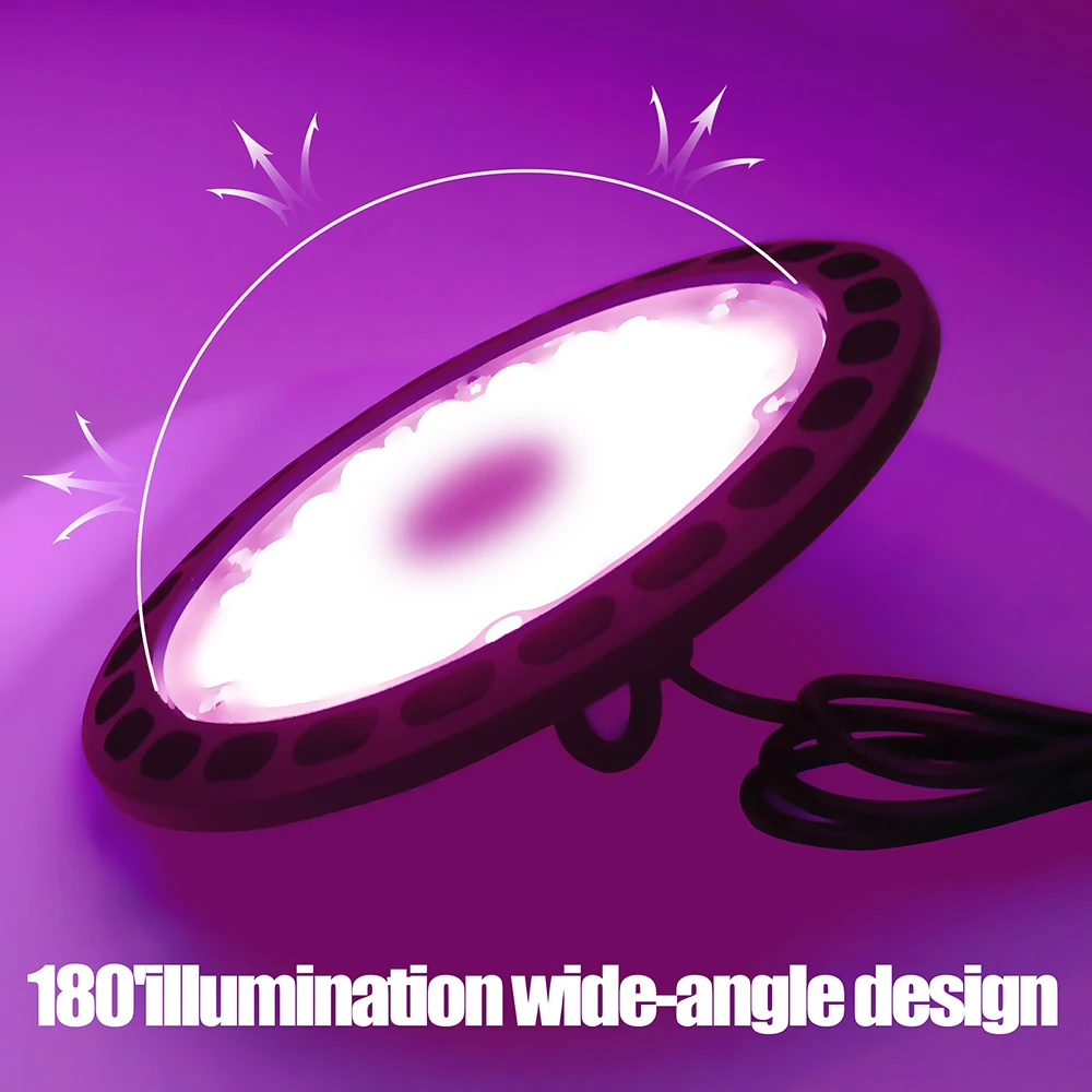 Осветительная Светодиодная лампа для растсветильник регулируемая яркость 100 Вт - Фото №1