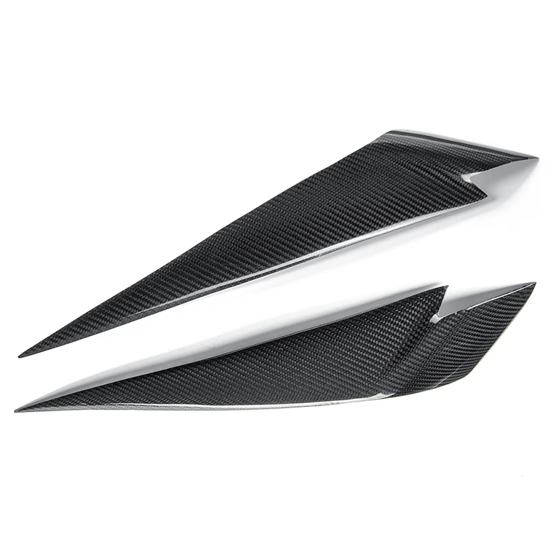 1Pair Carbon Fiber Headlight Eyebrows Cover Eyelids Trim For Bmw X1 E84 2009-2014 Car Styling Front | Автомобили и мотоциклы