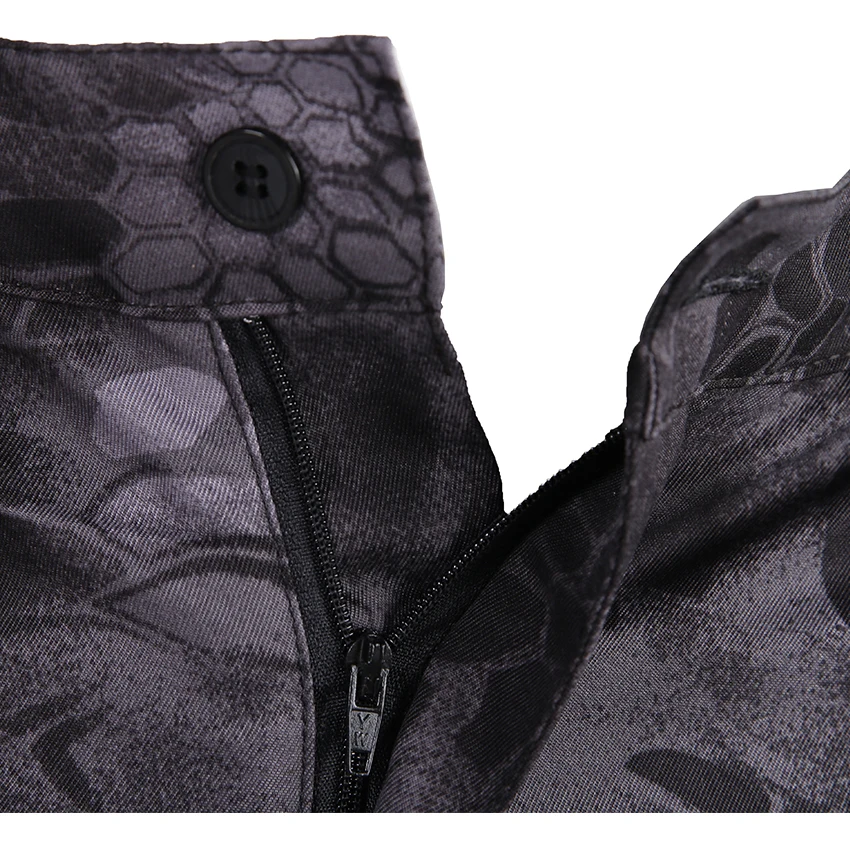 Мужские камуфляжные брюки-карго высококачественные рабочие штаны-шаровары