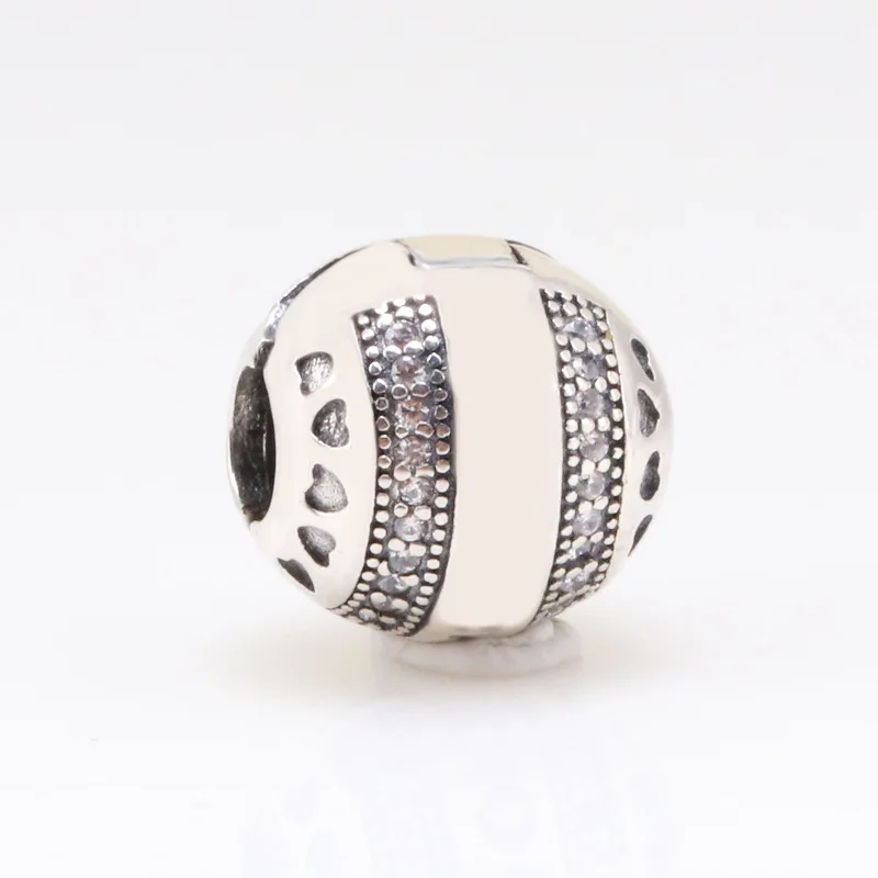 

Hot Sale Genuine 100% 925 Sterling Silver Classic Positioning Buckle Suitable For Original Diy Bracelet