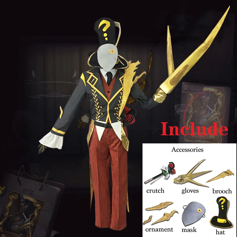 Костюм для косплея охотника стреппера Джека с аксессуарами|Игровые костюмы| |