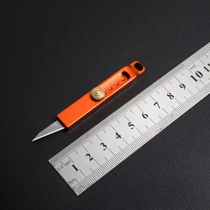 

Beautifully Unboxing Small Knife Sharp Blade Outdoor Portable EDC Express Unpacking Knife Mini Keychain Folding Knife