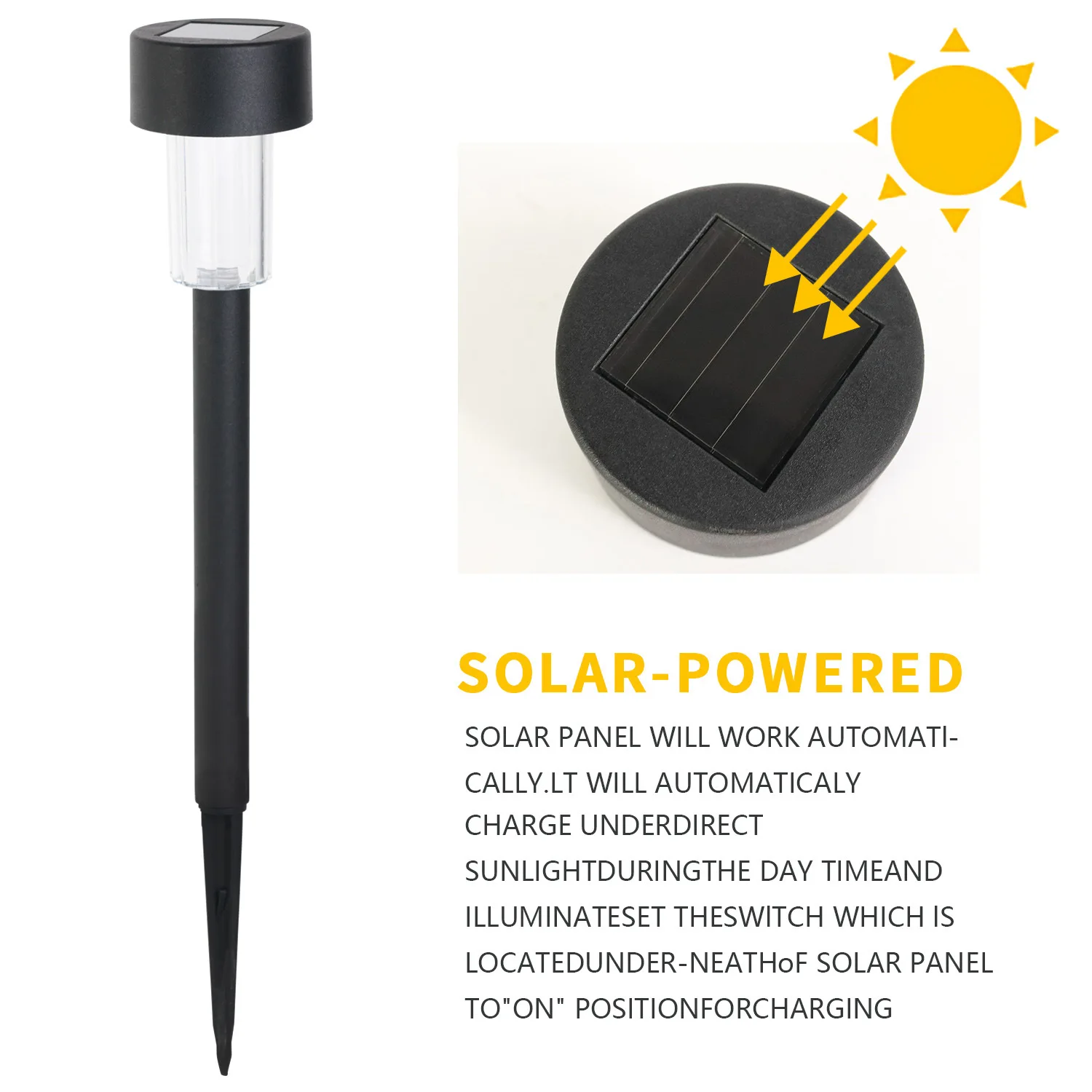 Светодиодные светильники RGB на солнечной батарее 2 шт. 300 мА ч | Лампы и освещение