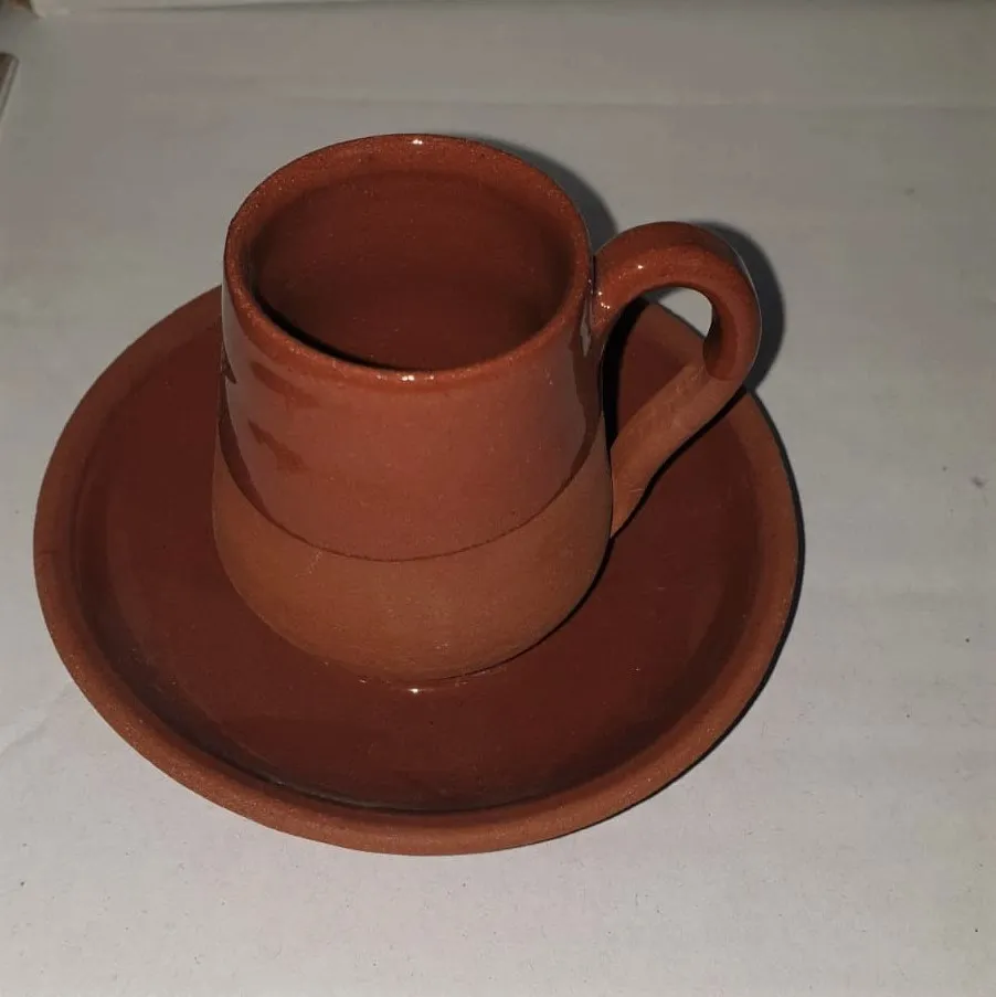 Традиционные подлинные керамические кофейные чашки ручной работы из