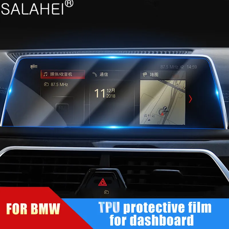 

Transparent Car Dashboard Screen Protective Film Anti-scratch For BMW 1 2 3 4 Series X5 X6 X7 GT 540 530 525 Sticker Accessorie