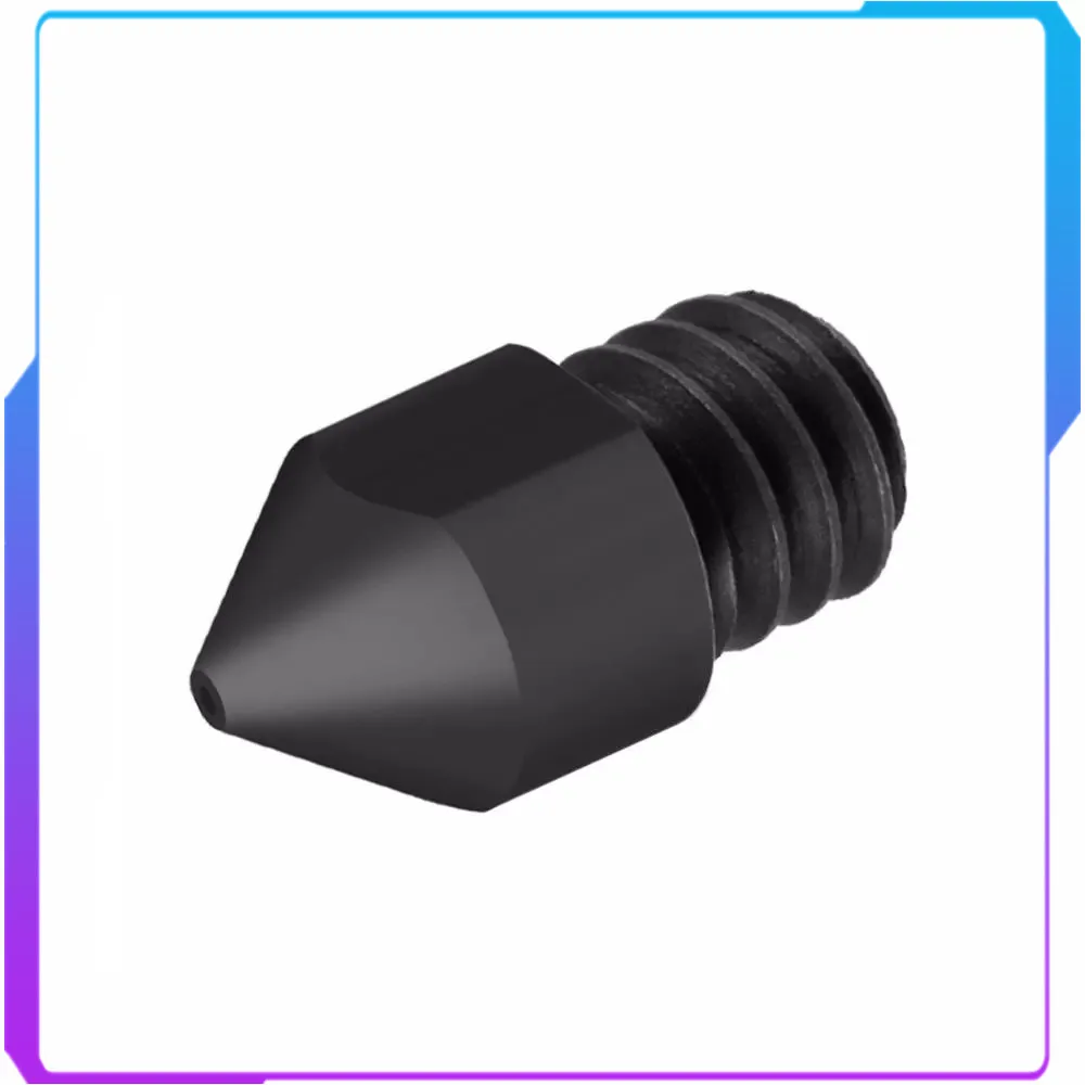 

MK7 MK8 Nozzle Super Hard Steel Mold Corrosion-Resistant Extruder Threaded 1.75mm 3D Printer for Ender 3 Sapphire Pro
