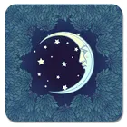 Квадратные узоры, нагрудные значки в виде Луны, термоклейкие наклейки для глажки одежды, термоклейкие нашивки из ПВХ