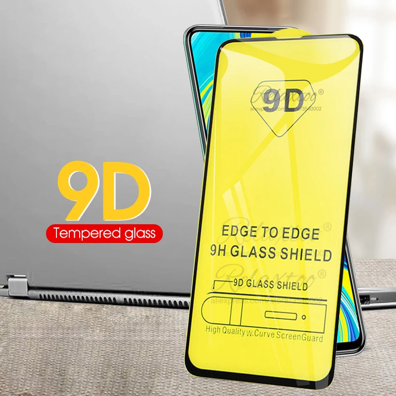 Защитное стекло с полным покрытием для Xiaomi redmi note 9s 9D закаленное note9 s 9 pro max