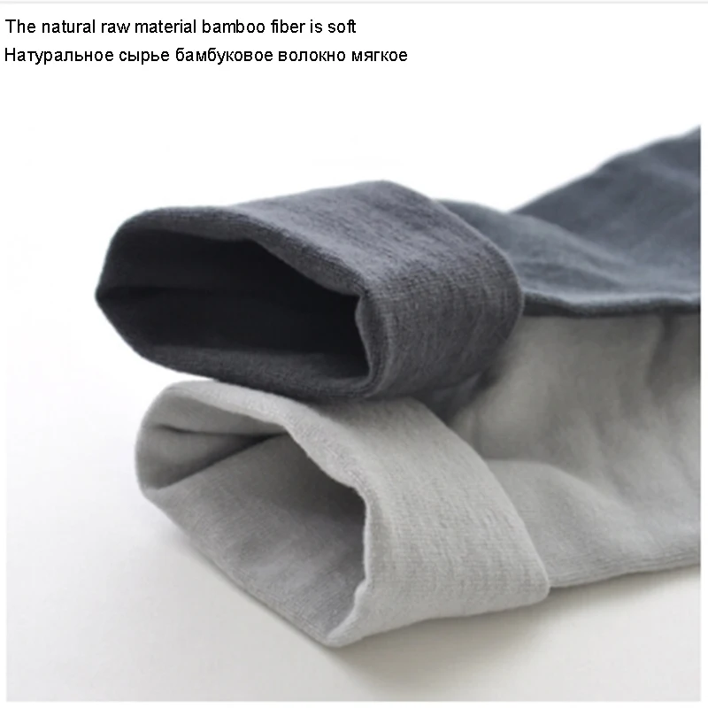 

10Pair Men Bamboo Socks Brand Comfortable Breathable Casual Business Men's Crew Socks High Quality Guarantee Sox Male Gift