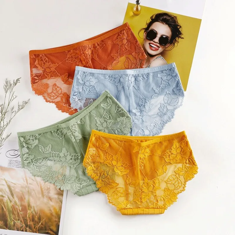 Летнее женское нижнее белье для девочек дышащее японское кружевное хлопковое