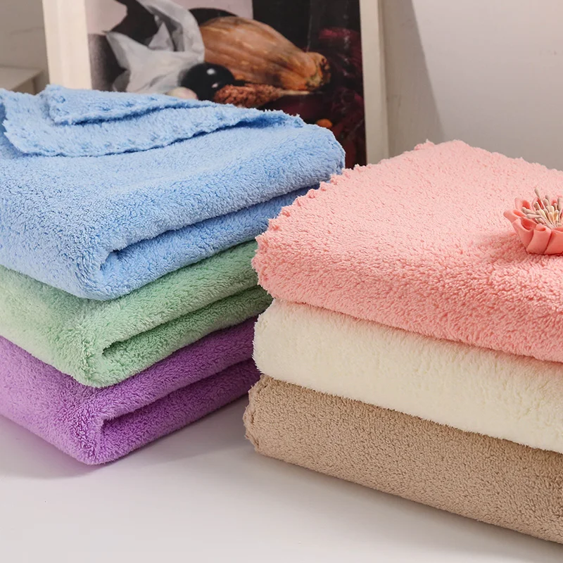 Полотенце из микрофибры впитывающие салфетки фен для ванной полотенце